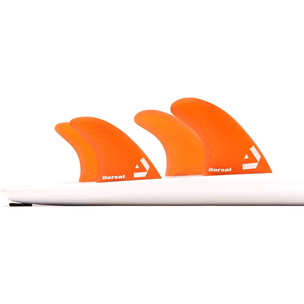 DORSAL Surfboard Fins Quad 4 Set FCS Compatible