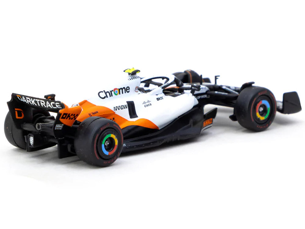 McLaren MCL60 #4 Lando Norris 3rd Place Formula One F1 "Spanish GP Qualifying" (2023) "Global64" Series 1/64 Diecast Model by Tarmac Works